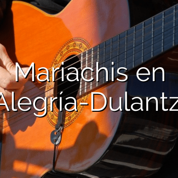 Mariachis en Alegría-Dulantzi