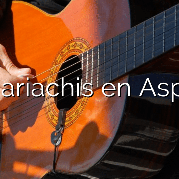 Mariachis en Aspe