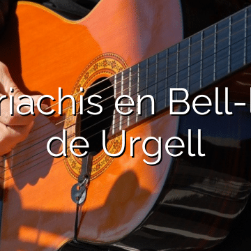 Mariachis en Bell-lloc de Urgell