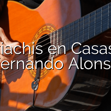 Mariachis en Casas de Fernando Alonso
