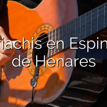 Mariachis en Espinosa de Henares