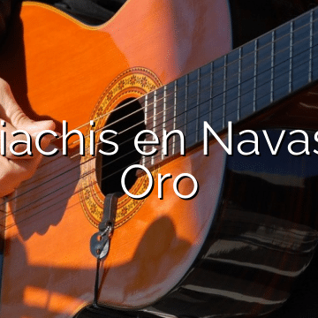 Mariachis en Navas de Oro