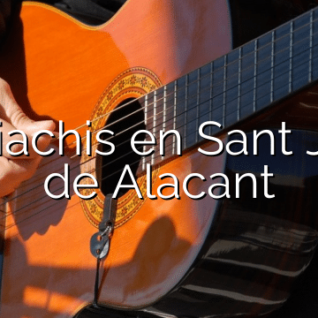 Mariachis en Sant Joan de Alacant