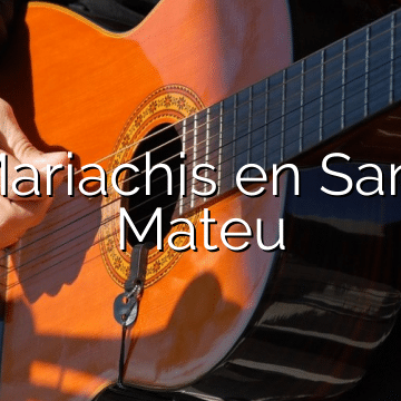 Mariachis en Sant Mateu