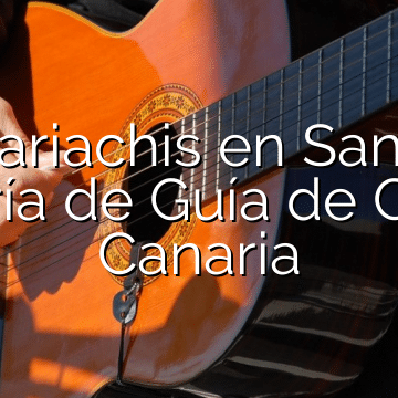 Mariachis en Santa María de Guía de Gran Canaria