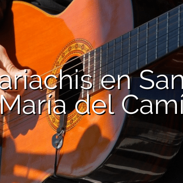 Mariachis en Santa María del Camí