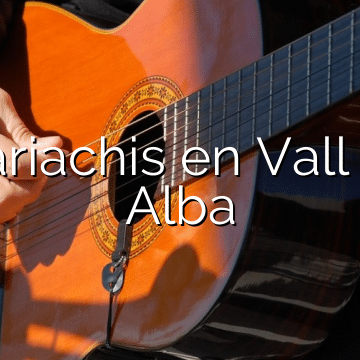 Mariachis en Vall de Alba