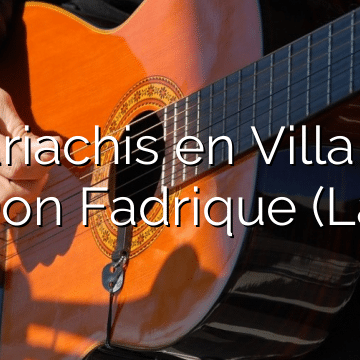 Mariachis en Villa de Don Fadrique (La)